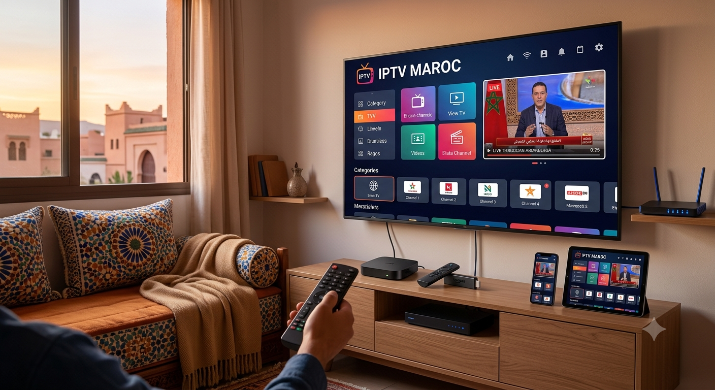 IPTV Maroc : Guide complet pour regarder toutes vos chaînes facilement